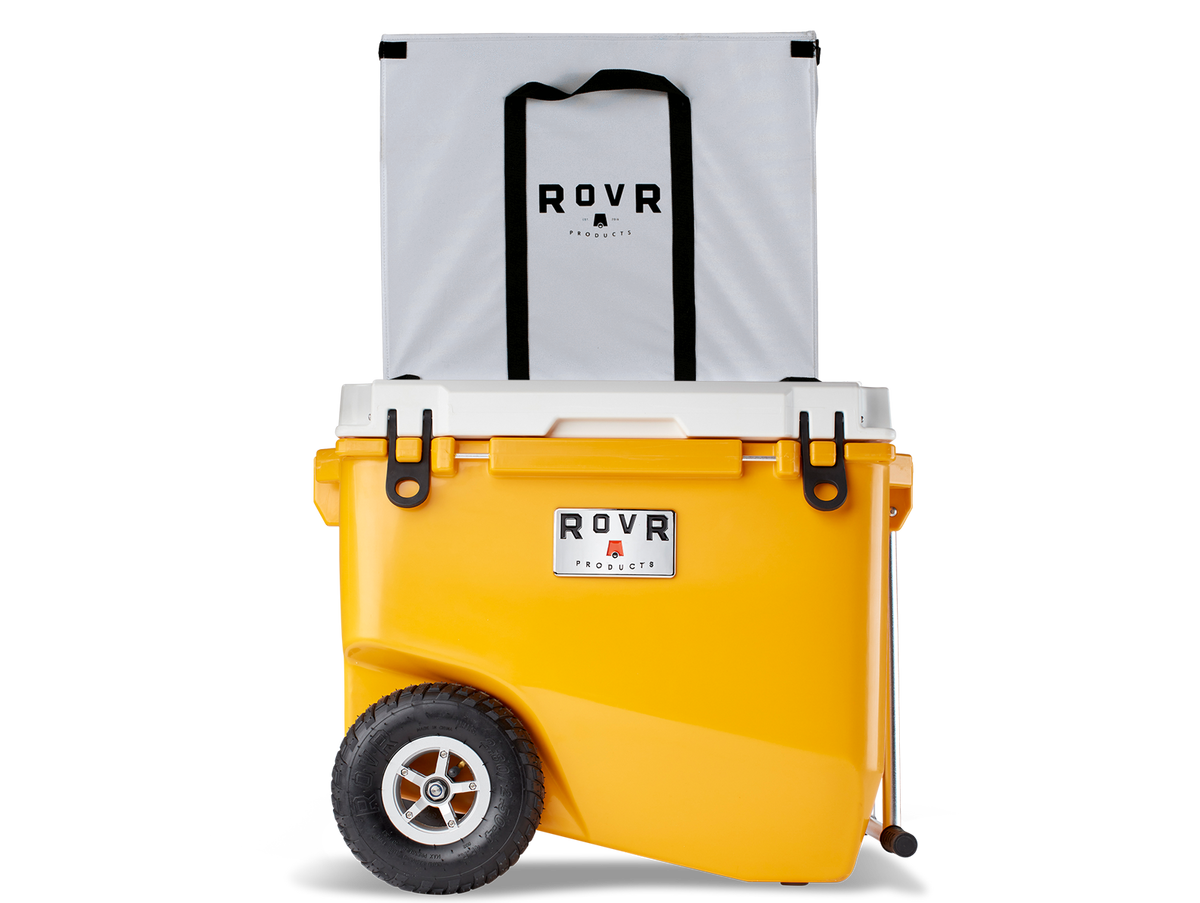 RollR® 80 Wheeled Cooler with Standard LandR Bin | RovR Products