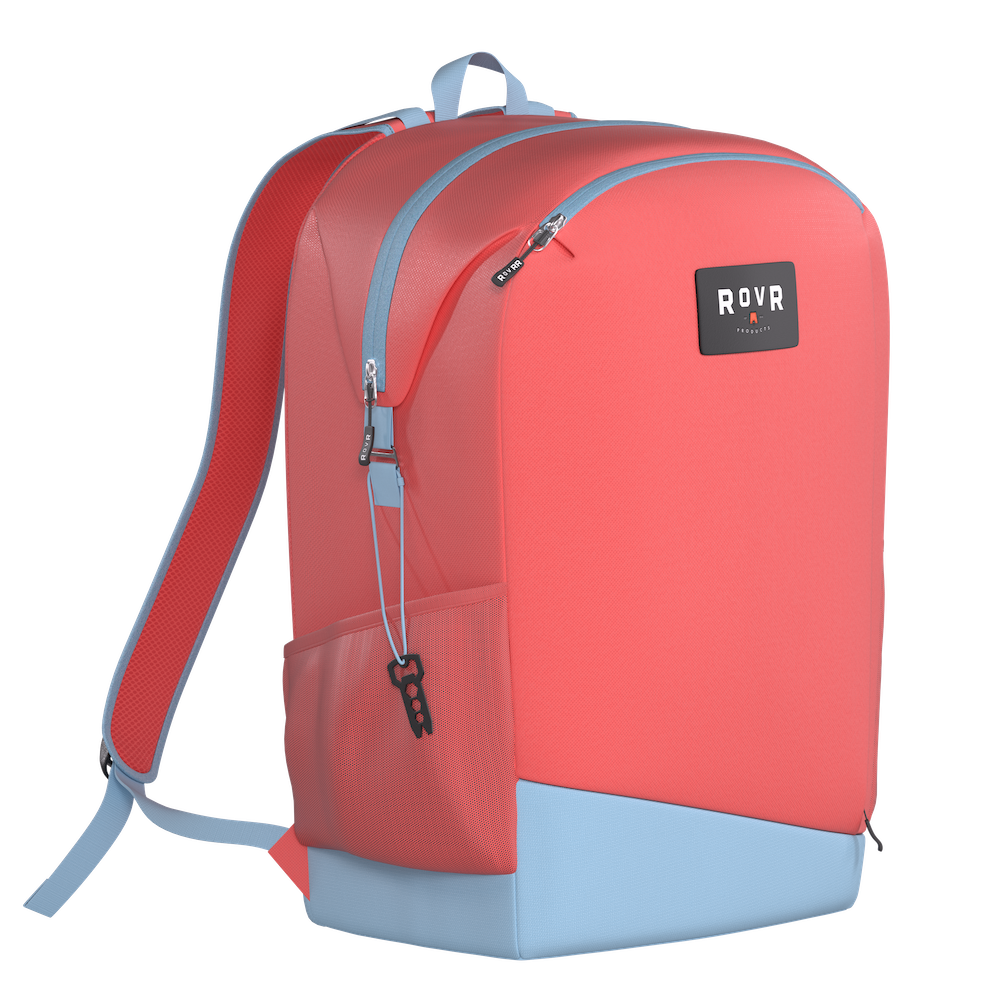 RovR TravelR 24L Soft Cooler Backpack (Coral)